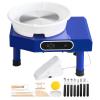 Image Vevor GCJX-008 - Roue de Poterie 28 cm 350W - Tour électrique avec Pédale - Blanc