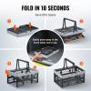 Image VEVOR WS-L2 - Pack 3 Paniers à provisions de courses pliables portables avec poignée - 3 pièces  -16L