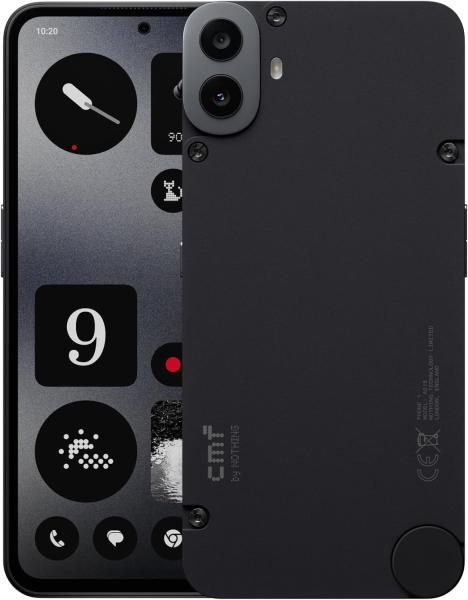 Image Smartphone CMF Phone 1 8Go RAM +128Go Stockage - APN ony 50 MP avec Ultra XDR - AMOLED 6,67" et Nothing OS 2.6 - Noir, Orange ou Vert Clair