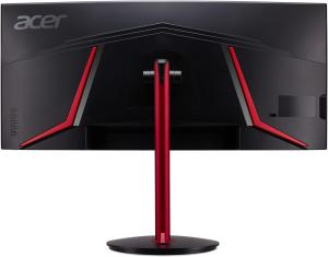 Image Écran PC Gamer Incurvé 34" WQHD Acer Nitro XZ342CUPbmiiphfx - 144 Hz (3440x1440, 21:9, FreeSync, 1ms VRB, 400 Nits, Comfyview, BlueLightShield - Noir