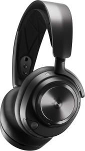 Image Casque gamer Sans Fil SteelSeries Arctis Nova Pro Wireless multi-système - Haut-parleurs magnétiques en néodyme - ANC - Micro ClearCast - Noir