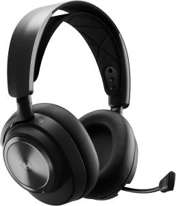 Image Casque gamer Sans Fil SteelSeries Arctis Nova Pro Wireless multi-système - Haut-parleurs magnétiques en néodyme - ANC - Micro ClearCast - Noir