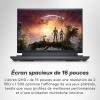 Image PC Portable 16'' QHD+ Dell 7630  G16 - Ecran 240 Hz (i9, RAM 32Go, SSD 1To, RTX 4070, Win 11) - AZERTY - Gris