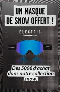 Image 30% de réduction sur une sélection d'articles de Snow + Masque de Snow Electric Kleveland Blue Chrome OFFERT