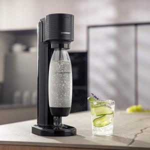 Image Lot Machine Ă Eau Gazeuse sodastream Gaia 1 Bouteille 1L + 1 Bouteille 0,5L