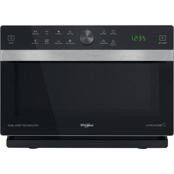 Image Four à Micro-ondes Whirlpool MWSC833B Dual Crisp - Jet Defrost - AutoClean- 33L - 900W Posable - Noir