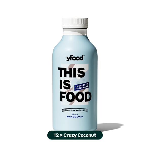 Image Pack Yfood - Crazy Coconut Saver - 12x500ml - Nutri-score A