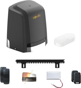 Image Pack Somfy 1246286 Slidymoove 600 Connect - Motorisation pour portail coulissant avec Kit de connectivité
