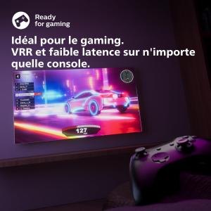 Image Smart TV 75" UHD 4K LED Philips PUS7608 - Dolby Vision & Atmos | SAPHI - Assistant Google & Alexa