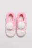 Image Chaussons Femme Ysabel Mora - Chaussures d'intérieur avec détail pompon rose - Taille 26 à 39 - 3403126-27UNICO
