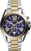 Image Montre pour Femme Michael Kors Bradshaw, boîtier de 43 mm, Mouvement Chronographe à Quartz Piles, Bracelet en Acier Inoxydable