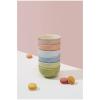 Image Set Zwilling Staub Céramique - Lot de 6 bols macaron - 12cm - Compatible Couvercle FRESH SAVE BOWLS S - 6 coloris pastel assortis