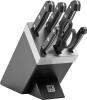 Image Bloc de couteaux ZWILLING - Technologie KIS - Manche Noir, série Gourmet -Acier Inoxydable Spécial