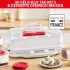 Image Yaourtière Seb YG661500 Multi Délices, Express - 12 pots verre 140 ml, 5 programmes automatiques, Fabriqué en France