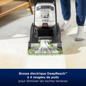Image Shampouineuse BISSELL 3878N PowerWash Pet - Nettoyeur de Tapis, Canapé Tissu - 600W - Noir/Vert