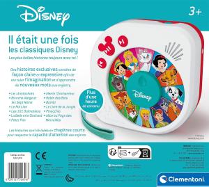Image Coffret Clementoni 52656 - Il Était Une Fois - Les Classiques Disney - Jouet Electronique - Dès 3ans - Conteur d'Histoires