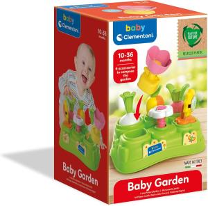 Image Mon Premier Jardin Clementoni 17277 Baby Garden - Jouet d’Éveil Bébé dès 10 mois - Apprentissage Formes et Couleurs