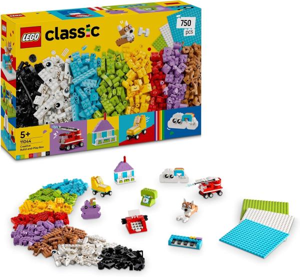 Image Coffret 750 Pièces LEGO Classic 11044 - Boîte créative pour Construire et Jouer