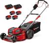 Image Tondeuse à gazon sans fil Einhell Professional GP-CM 36/52 S Li BL (4x5,2Ah) Power X-Change - 4 Batteries 5,2 Ah et 2 Chargeurs doubles