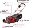 Image Tondeuse à gazon sans fil Einhell Professional GP-CM 36/52 S Li BL (4x5,2Ah) Power X-Change - 4 Batteries 5,2 Ah et 2 Chargeurs doubles