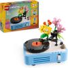 Image Tourne-Disque Et Ses Fleurs LEGO 31172 Creator 3-en-1 - 366 PCS - Se Transforme en Radio Ou Micro - Dès 8ans