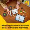 Image Tourne-Disque Et Ses Fleurs LEGO 31172 Creator 3-en-1 - 366 PCS - Se Transforme en Radio Ou Micro - Dès 8ans
