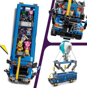 Image Bus de Combat LEGO 77073 Fortnite Battle Bus - 954 PCS - Mini-figurines et montgolfière - Dès 10ans