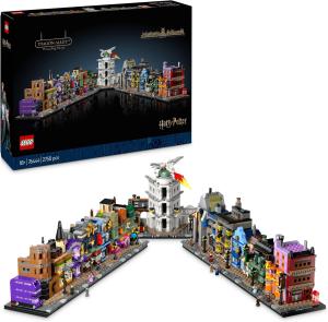 Image Set 2750 PCS LEGO 76444 Harry Potter Les boutiques Magiques du Chemin de Traverse - 12 microfigurines Collector