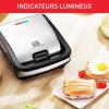 Image Appareil Multifonction Tefal SW853D12 Snack Collection - Croque Monsieur, gaufres et sandwiches, 2 jeux de plaques