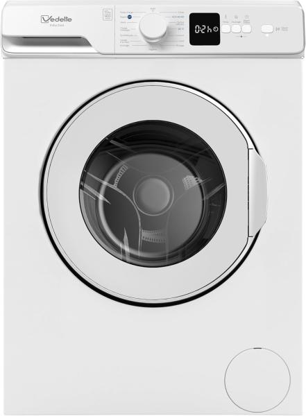 Image Lave linge Hublot Vedette LFV204QW Induction - Ouverture Frontale, 10kg, 1400 trs/min - Classe énergétique B -, Blanc