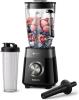 Image Mixeur Philips HR3031/00 Series 5000 Blender - 1200W - Bol verre 2L - 3 vitesses + Pulse, Gourde incluse - Noir