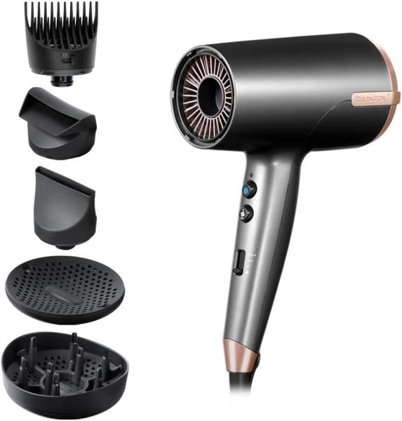 Image Sèche-cheveux Remington D6078 ONE Dry&Style Ionique - 2000W - Flyaway - 5 embouts