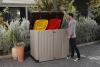 Image Abri Jardin KETER 250001 Store-It-Out Pro - Horizontal Range Poubelle SIO Pro - 1200 litres - Beige