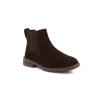 Image André ARTHURO 7 - Boots Homme en Croute de Cuir - Marron, Bleu, Camel, Taupe
