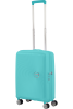Image American Tourister SoundBox - Bagage cabine - Trolley 4 Roues - 55cm - 35.5/41 L - Bleu Turquoise