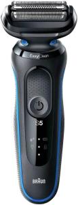Image Rasoir Électrique Homme Braun 51-B1000s Series 5 - Sans Fil - Système EasyClean, Technologie Wet & Dry - Bleu