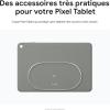 Image Tablette Tactile 11" Google Pixel Tablet avec Station de Recharge - RAM 8Go, Stockage 256Go - Android - Vert Sauge