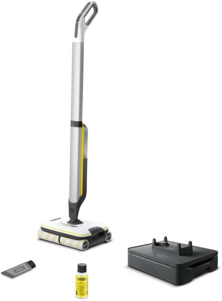 Image Nettoyeur de Sols Sans Fil Kärcher FC7 Cordless - Avec 4 Rouleaux Microfibres