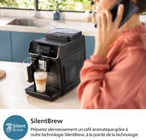 Image Machine à Expresso Philips EP2330/10 Séries 2300-4 - Filtre AquaClean - cran tactile - Noir mat