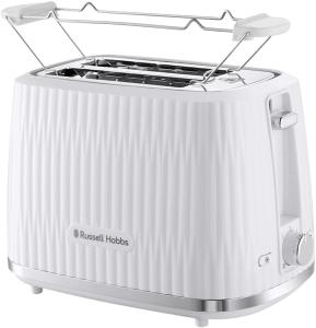 Image Grille-pain Russell Hobbs 27370-56 Eden - 2 fentes larges - design texturé blanc