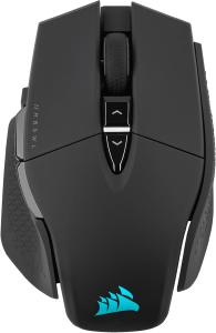 Image Souris Gaming CORSAIR M65 RGB ULTRA WIRELESS FPS Accordable - 26 000 DPI - Sans Fil Sub-1ms - Système de Poids - PC et Consoles - Noir