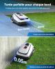 Image Robot Tondeuse Gazon ECOVACS Goat A1600 RTK - LiDAR - Charge Rapide - Pente 50% - Blanc Noir