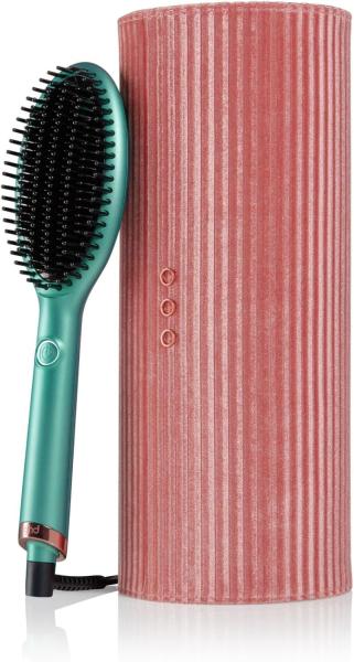 Image Brosse Lissante GHD Glide Collection Dreamland - Céramique - Vert Jade + Vanity d'une valeur de 60€