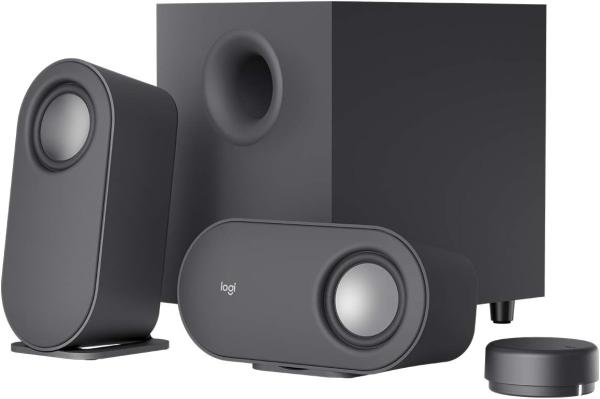 Image Haut-parleurs PC 2.1 Logitech Z407 Bluetooth avec caisson de basses - Noir