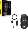 Image Souris Gaming Corsair NIGHTSABRE Wireless RGB FPS/MOBA - 26 000 DPI - 11 Boutons Programmables - Compatible iCUE - Noir