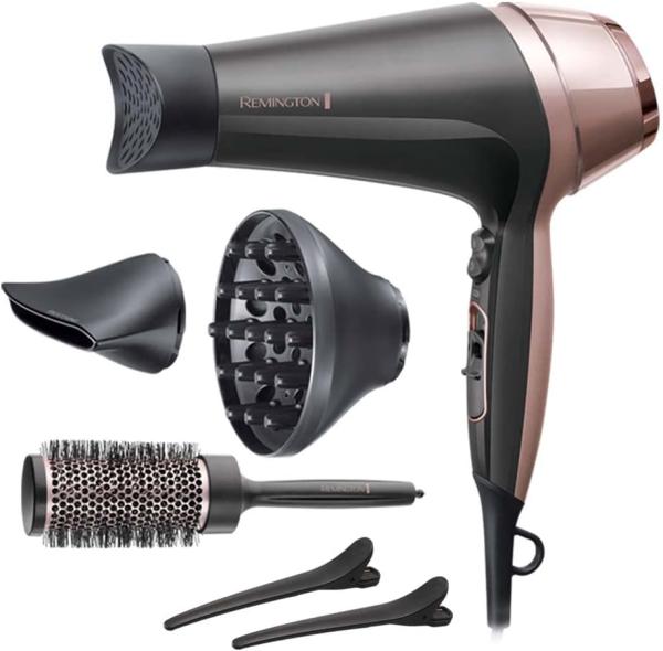 Image Sèche-cheveux Remington D5707 Curl&Straight Ionique - 2200W + Accessoires