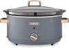 Image Mijoteuse Électrique  Tower T16043GRY Cavaletto - 6,5 L - Gris et Or Rose