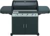 Image Barbecue à gaz Campingaz Class 4 LD Plus InstaClean, 4 brûleurs, Puissance 12.8kW - grille et plancha en fonte double émaillage - Noir