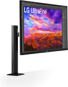 Image Ecran PC UHD 4K 32" LG 32UN88AP-W ERGO UltraFine - dalle IPS résolution 3840x2160, 5ms 60Hz, HDR 10 - USB-C, haut-parleurs