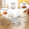 Image Robot pâtissier Bosch MUM58L20 - Bol en acier inoxydable 3,9L - 1000W - Avec accessoires – Couleur gris minéral/argent